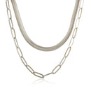 Colar Antonela Mix Banhado em Ouro 18k